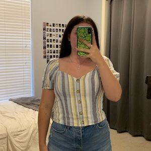 🤍Abercrombie Blouse